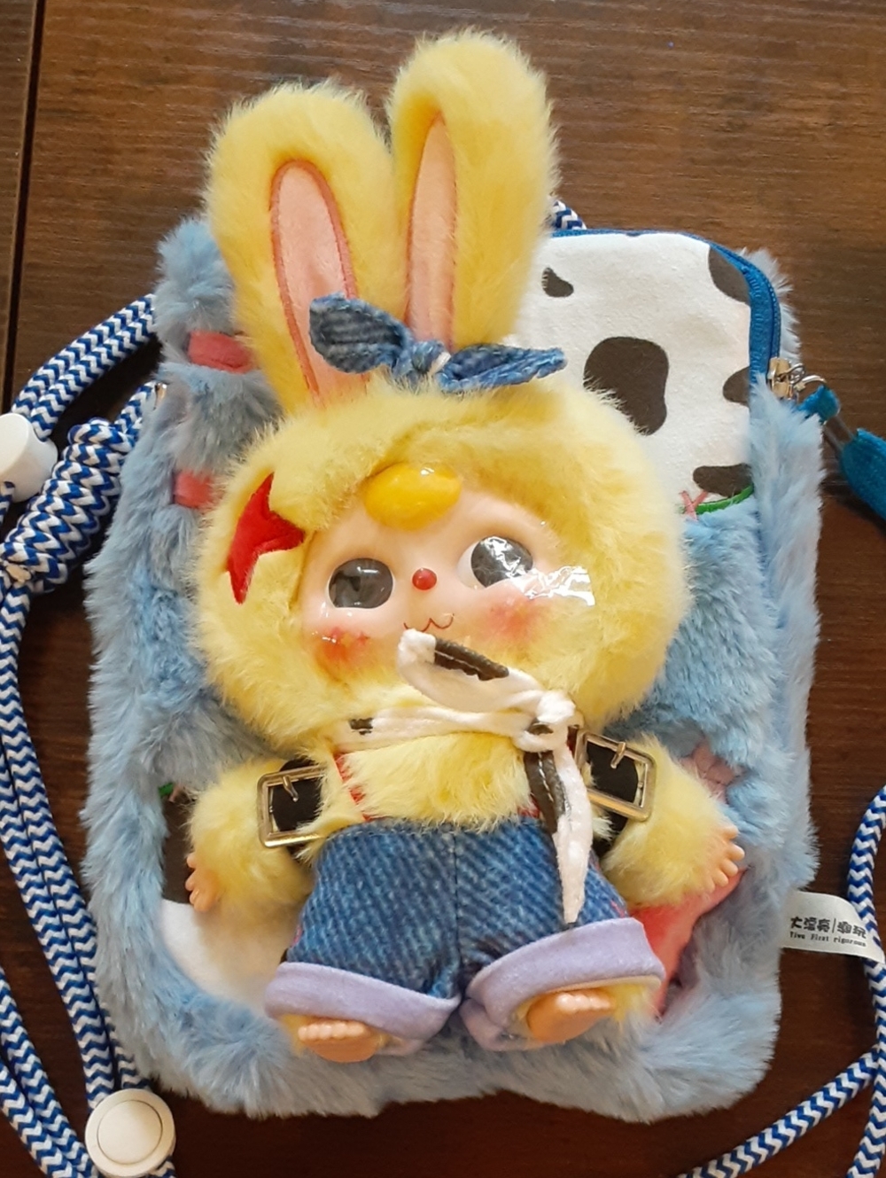 Confirmed "Disney Cowboy" Baby Three Travel Mobile Phone Bag Plush Series - Picture 1 of 10